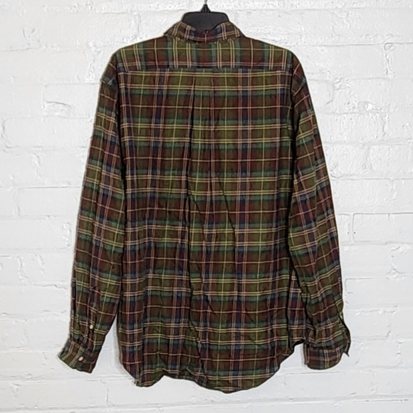 Ralph Lauren Classic Fit Plaid Button-Down Shirt - Picture 5 of 5